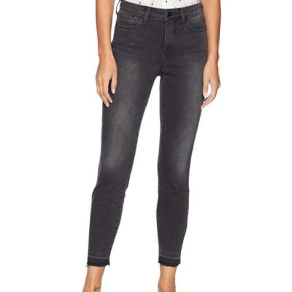 NYDJ Denim - NWT NYDJ Black Ami Skinny Jeans Released hem